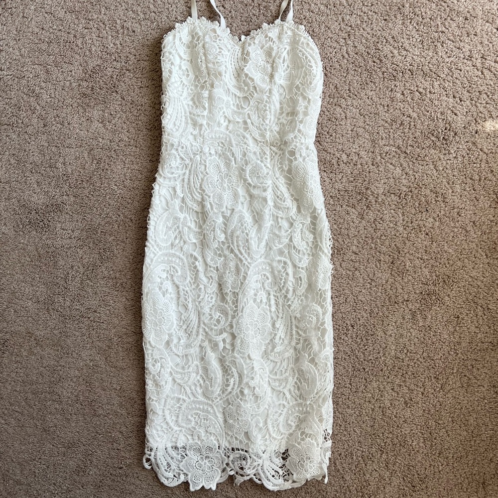 White Lace Dress